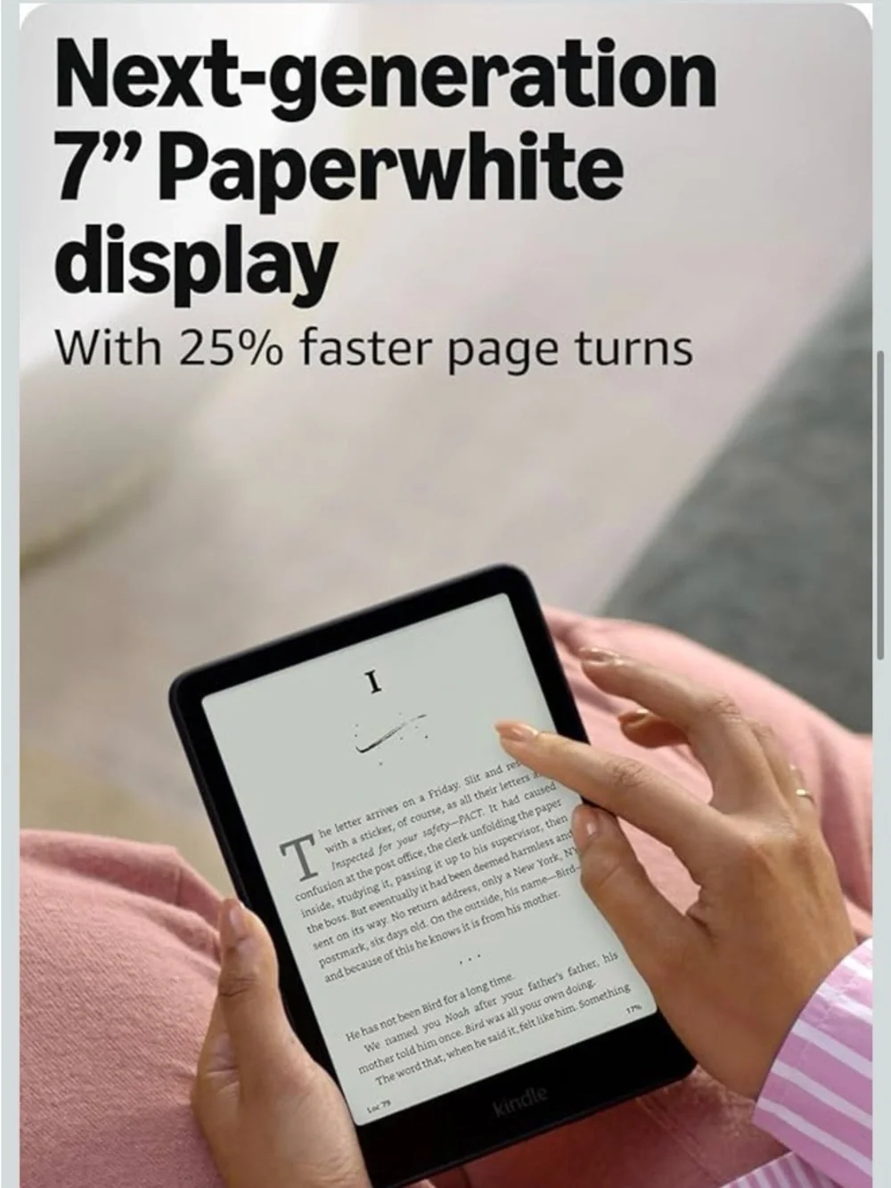 Amazon Kindle 16GB Matte Black E-Reader NWT